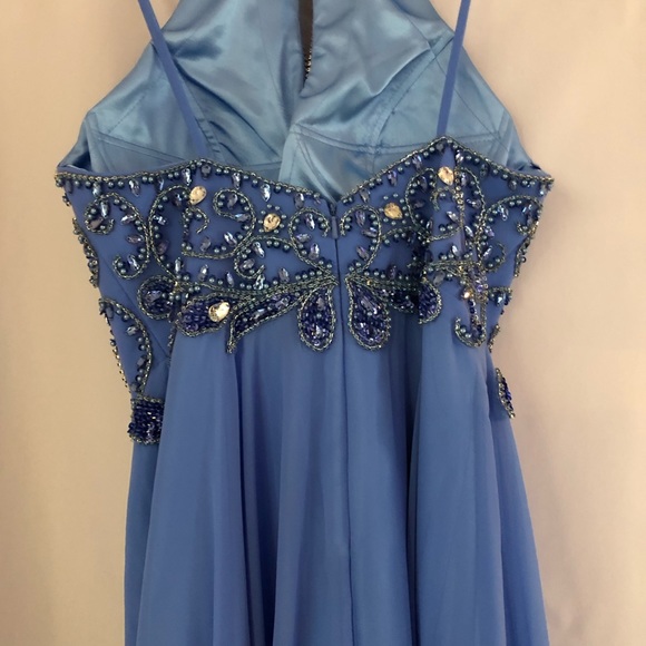 Periwinkle Prom Dress - Picture 5 of 8